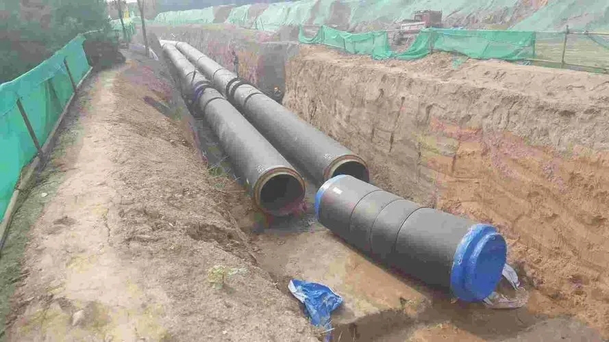 防腐保溫管施工案例